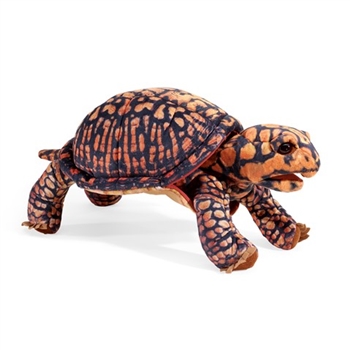 Full Body Box Turtle Puppet by Folkmanis Puppets