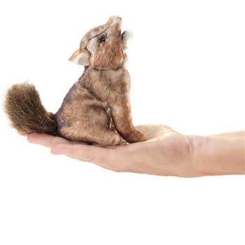 Mini Coyote Finger Puppet by Folkmanis Puppets