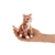 Mini Orange Tabby Cat Finger Puppet by Folkmanis Puppets