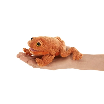 Mini Toad Finger Puppet by Folkmanis Puppets