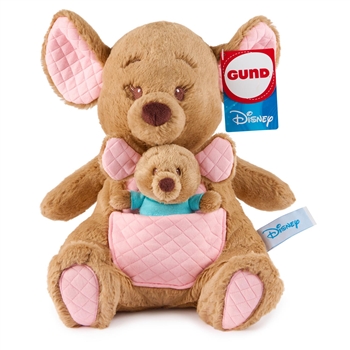 Disney Oh So Snuggly Kanga & Roo Stuffed Animals by Gund