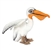 Handcrafted 6 Inch Lifelike Pelican Stuffed Animal by Hansa