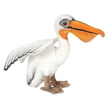 Handcrafted 6 Inch Lifelike Pelican Stuffed Animal by Hansa