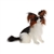 Handcrafted Lifelike Black Papillon Stuffed Animal Dog by Hansa