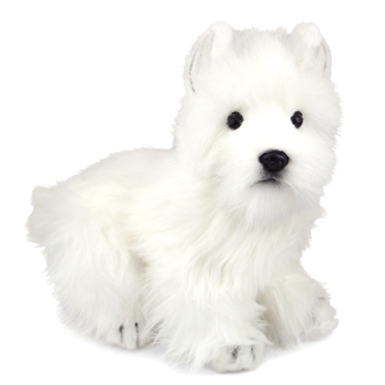 Handcrafted 9 Inch Lifelike Westie Stuffed Animal by Hansa
