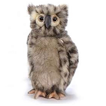 Handcrafted 8 Inch Lifelike Spotted Owl Stuffed Animal by Hansa