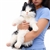 Handcrafted 17 Inch Lifelike Cuddly Black and White Cat Stuffed Animal by Hansa