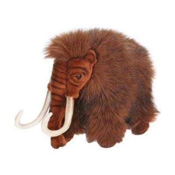 Handcrafted 13 Inch Lifelike Woolly Mammoth Cub Stuffed Animal by Hansa