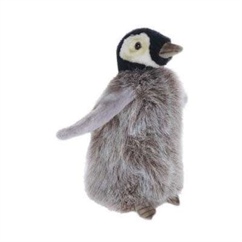 Handcrafted 6 Inch Lifelike Penguin Chick Stuffed Animal by Hansa