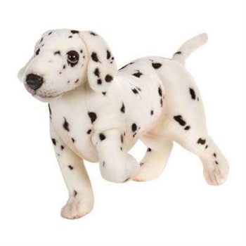 Handcrafted 14 Inch Lifelike Dalmatian Puppy Stuffed Animal by Hansa