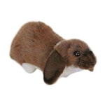 Handcrafted 9 Inch Lifelike Lop-eared Rabbit Stuffed Animal by Hansa