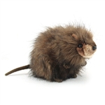 Handcrafted 9 Inch Lifelike Muskrat Stuffed Animal by Hansa