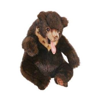 Handcrafted 11 Inch Lifelike Sun Bear Stuffed Animal by Hansa