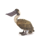 Lifelike Brown Pelican Stuffed Animal by Hansa