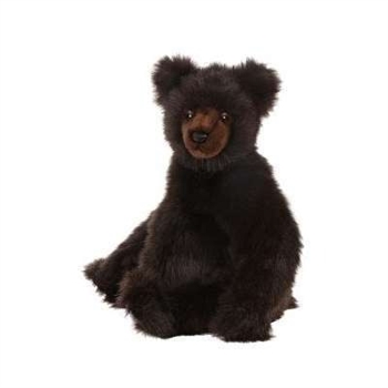 Handcrafted 17 Inch Lifelike Bear Stuffed Animal by Hansa