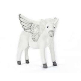 Handcrafted 14 Inch Lifelike Pegasus Stuffed Animal by Hansa