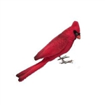 Handcrafted Lifelike Red Cardinal Stuffed Animal by Hansa