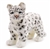 Handcrafted 15 Inch Lifelike Standing Snow Leopard Stuffed Animal by Hansa