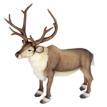 Handcrafted 28 Inch Lifelike Nordic Deer Stuffed Animal by Hansa