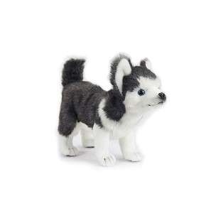 Handcrafted 11 Inch Lifelike Husky Puppy Stuffed Animal by Hansa