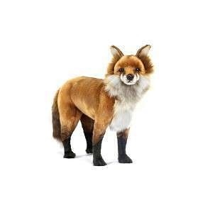 Handcrafted 17 Inch Lifelike Majestic Red Fox Stuffed Animal by Hansa