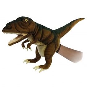 Handcrafted 19 Inch Lifelike Full Body T-Rex Puppet by Hansa