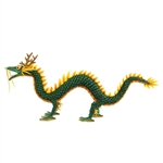 Handcrafted 24 Inch Lifelike Green Dragon Stuffed Animal by Hansa