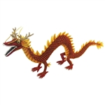 Handcrafted 24 Inch Lifelike Red Dragon Stuffed Animal by Hansa