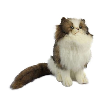 Handcrafted 19.5 Inch Lifelike Forest Cat Stuffed Animal by Hansa