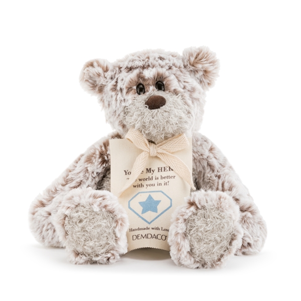 Hero Mini Giving Bear 8.5 Inch Plush Teddy Bear | Demdaco