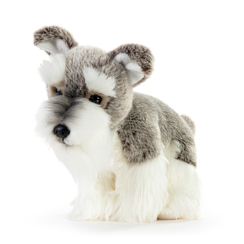 Animalcraft 9 Inch Stuffed Schnauzer Dog by Demdaco