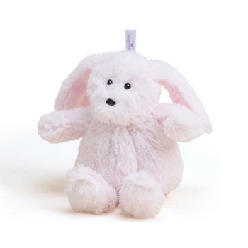 Pink Bunny Bag Charm Stuffed Animal by Warmies