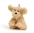Golden Dog Bag Charm Stuffed Animal by Warmies