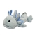 Microwavable Weighted and Scented Blue Axolotl Stuffed Animal by Warmies