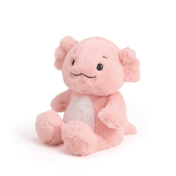 Microwavable Weighted and Scented Cozy Cute Axolotl Stuffed Animal by Warmies