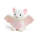 Microwavable Weighted and Scented White Bat Stuffed Animal by Warmies