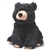 Microwavable Weighted and Scented Black Bear Stuffed Animal by Warmies