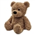 Microwavable Weighted and Scented Curly Brown Bear Stuffed Animal by Warmies