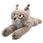 Microwavable Weighted and Scented Bobcat Stuffed Animal by Warmies
