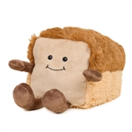 Microwavable Weighted and Scented Bread Loaf Stuffed Animal by Warmies