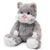 Microwavable Weighted and Scented Gray Cat Stuffed Animal by Warmies