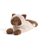 Microwavable Weighted and Scented Siamese Cat Stuffed Animal by Warmies