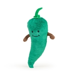 Microwavable Weighted and Scented Green Chili Pepper Stuffed Animal by Warmies