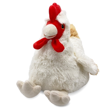 Microwavable Weighted and Scented Chicken Stuffed Animal by Warmies