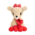 Microwavable Weighted and Scented Clarice with Scarf Stuffed Animal by Warmies