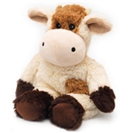 Microwavable Weighted and Scented Cow Stuffed Animal by Warmies
