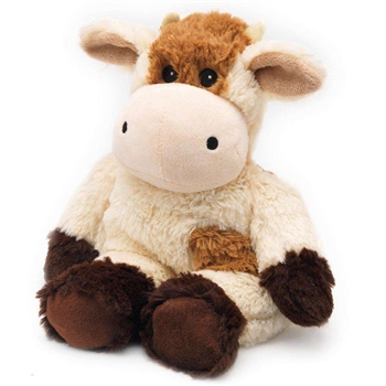 Microwavable Weighted and Scented Cow Stuffed Animal by Warmies