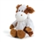 Microwavable Weighted and Scented Cinnamon Latte Cow Stuffed Animal by Warmies