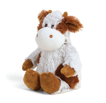 Microwavable Weighted and Scented Cinnamon Latte Cow Stuffed Animal by Warmies