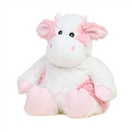 Microwavable Weighted and Scented Strawberry Cow Stuffed Animal by Warmies